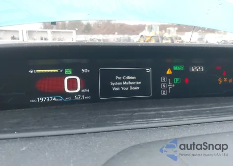 2017 Toyota Prius Prime Advanced из США, поврежденный, VIN JTDKARFP9H3000717